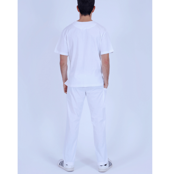 Scrub, Surgical, Medical Uniform for Men White Color